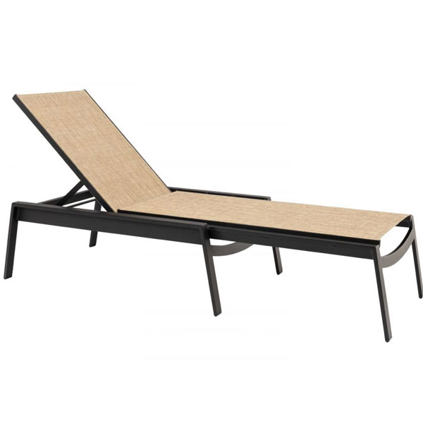 Hudson Armless Chaise by Woodard - Image 2